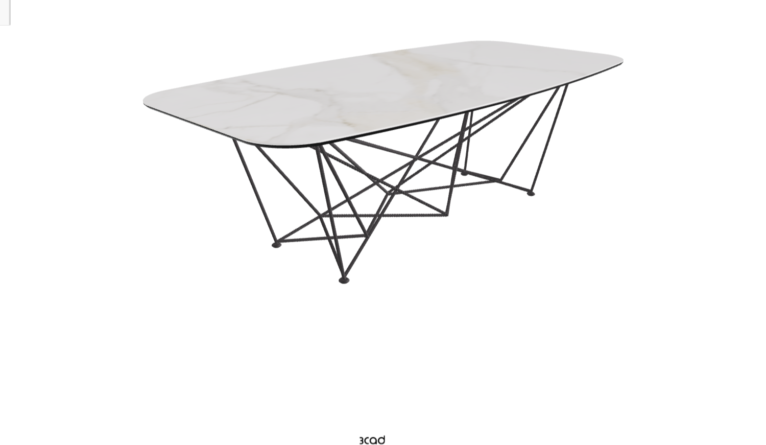 Cattelan Italia Gordon Keramik Barrel Shaped Dining Table