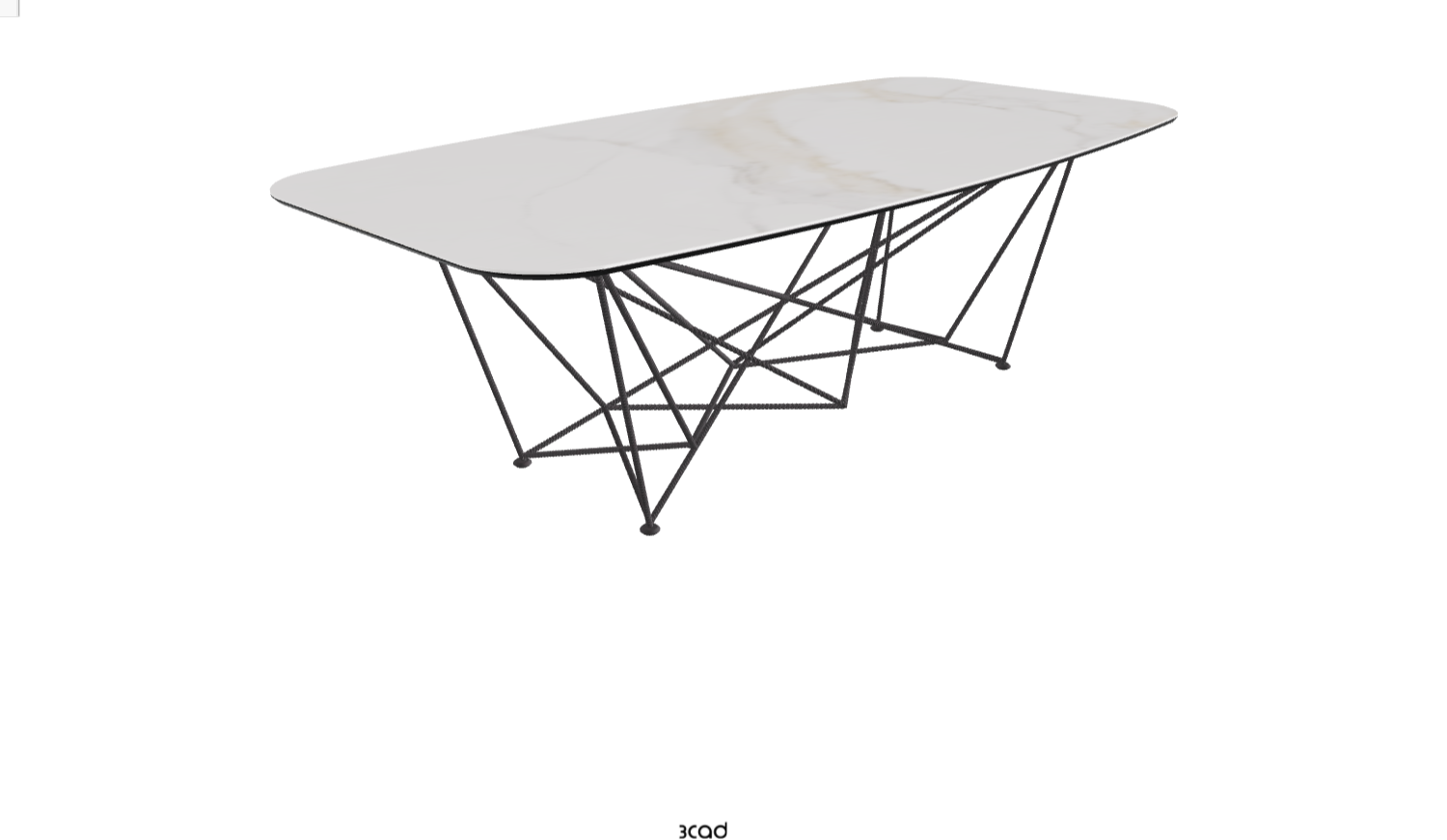 Cattelan Italia Gordon Keramik Barrel Shaped Dining Table
