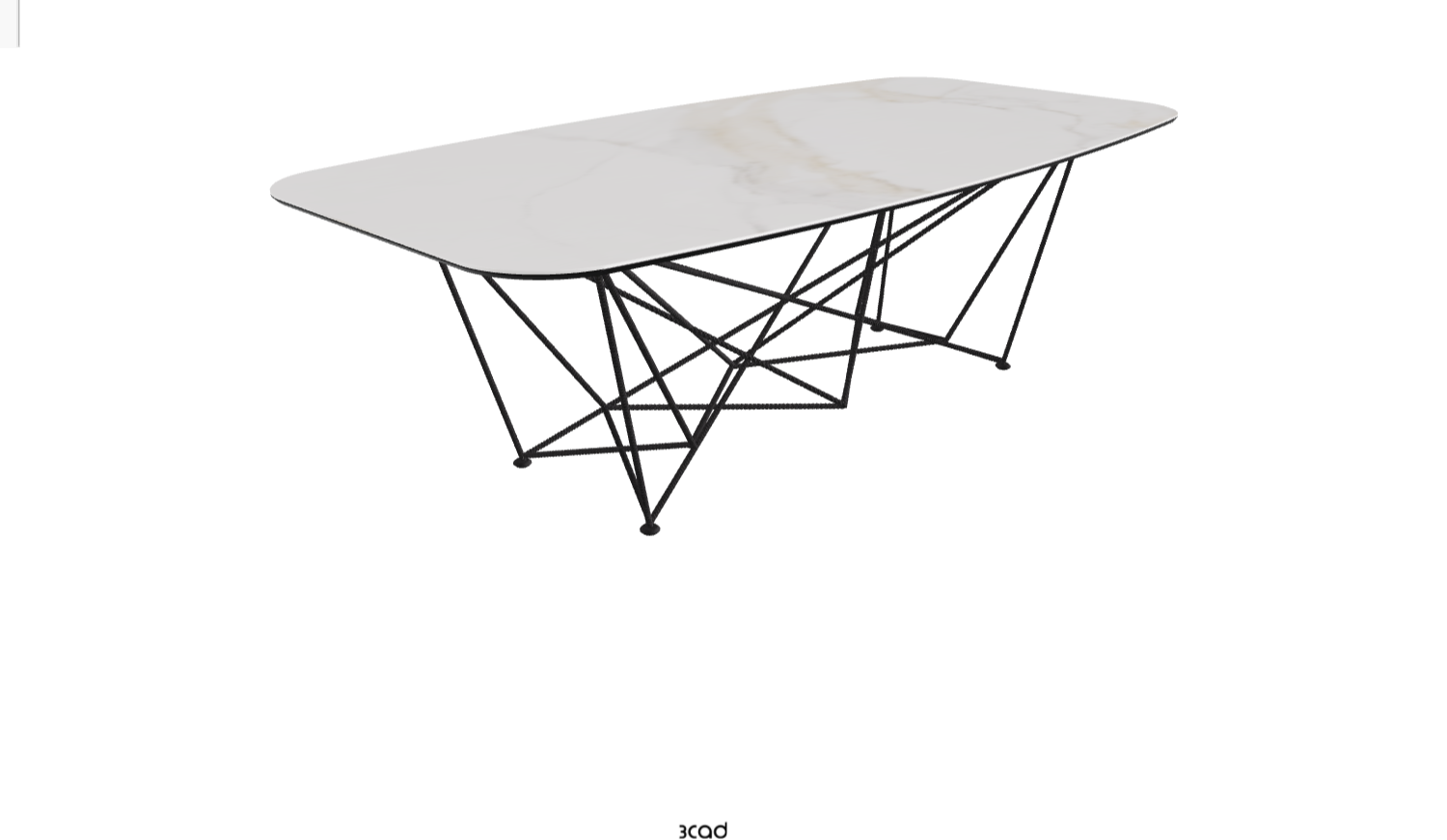 Cattelan Italia Gordon Keramik Barrel Shaped Dining Table