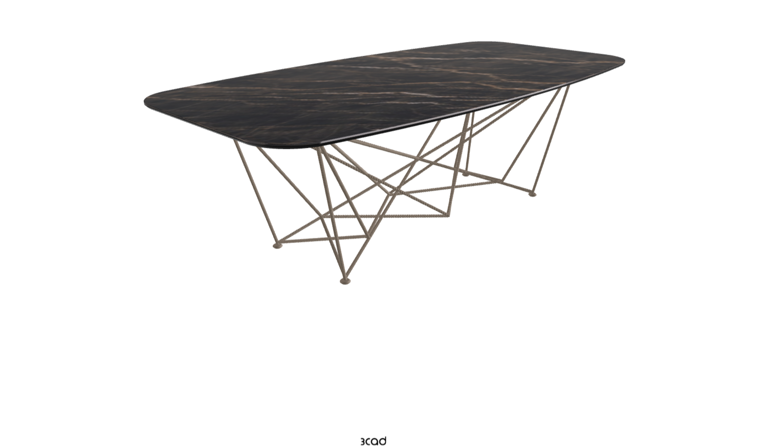 Cattelan Italia Gordon Keramik Barrel Shaped Dining Table