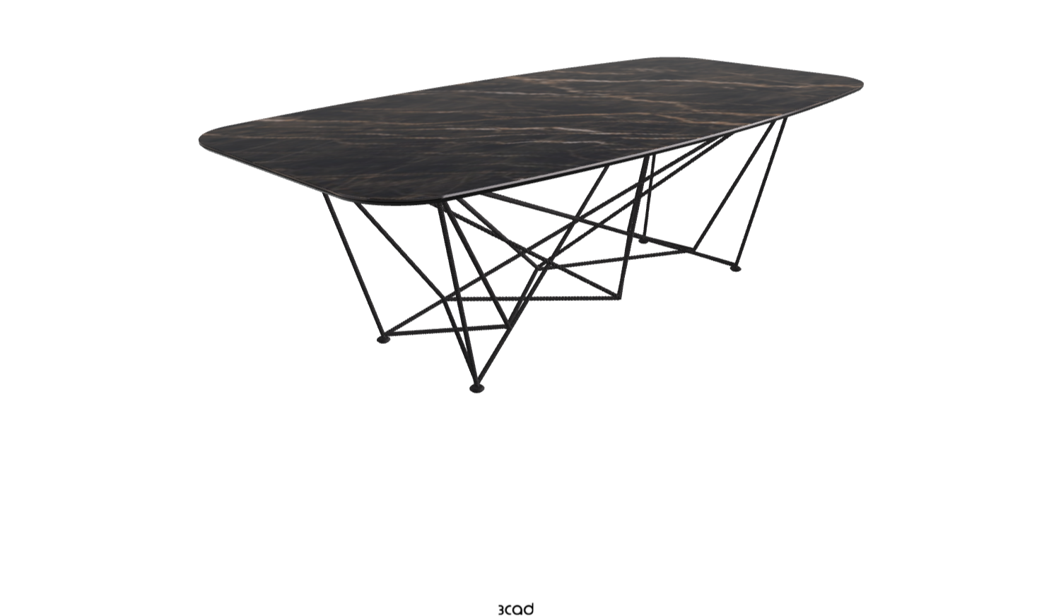 Cattelan Italia Gordon Keramik Barrel Shaped Dining Table