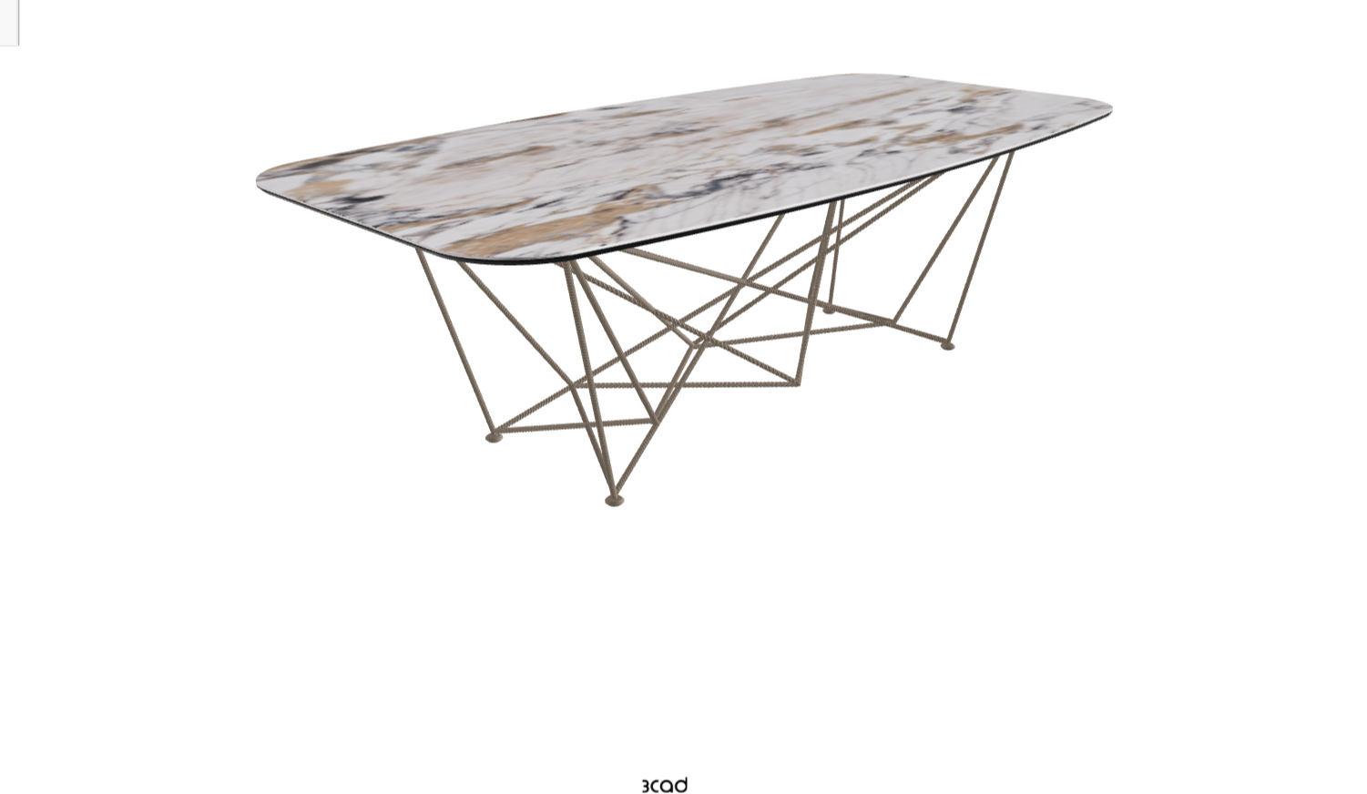 Cattelan Italia Gordon Keramik Barrel Shaped Dining Table