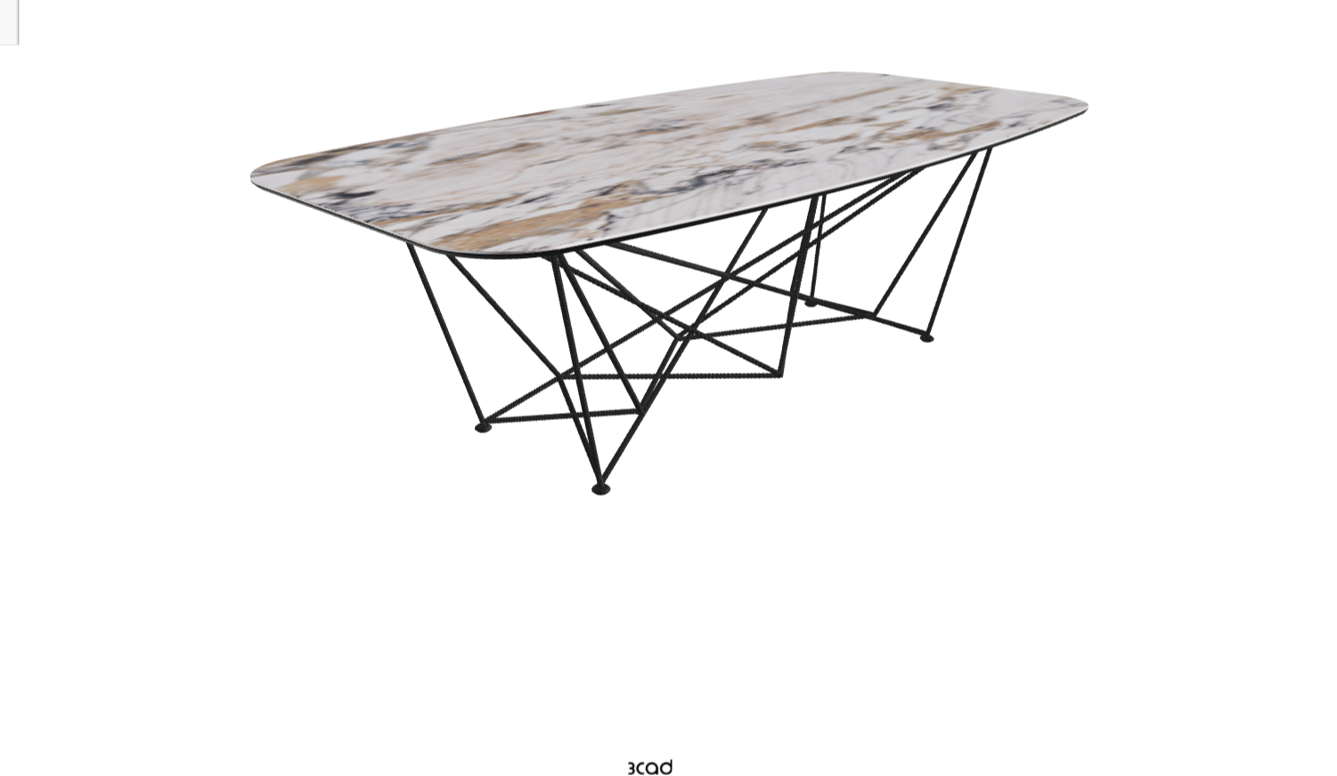 Cattelan Italia Gordon Keramik Barrel Shaped Dining Table
