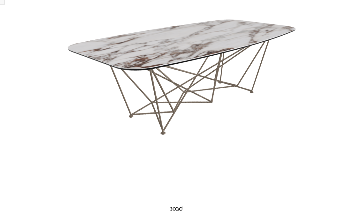 Cattelan Italia Gordon Keramik Barrel Shaped Dining Table