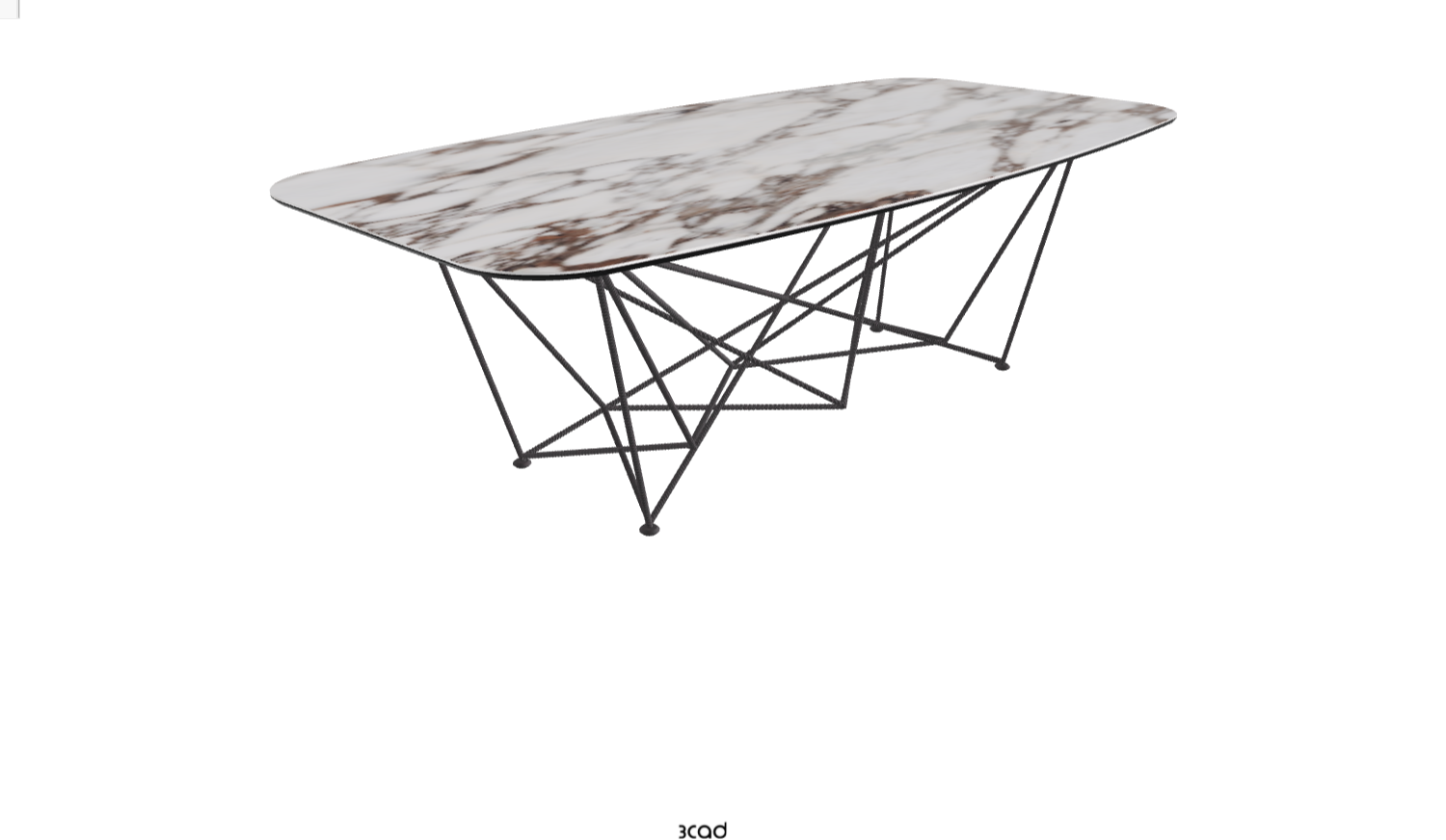 Cattelan Italia Gordon Keramik Barrel Shaped Dining Table