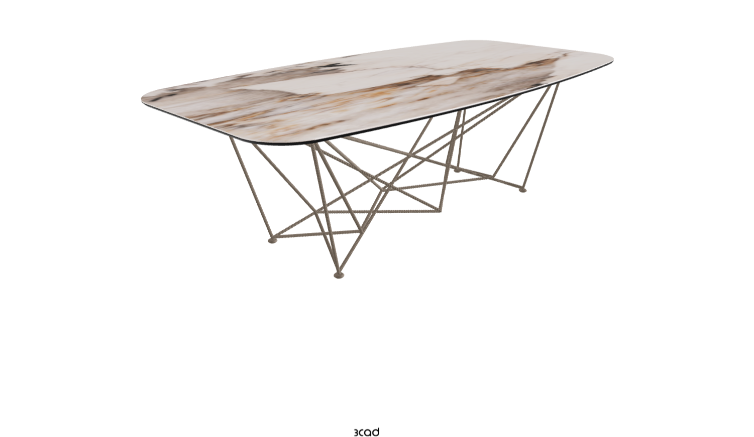 Cattelan Italia Gordon Keramik Barrel Shaped Dining Table
