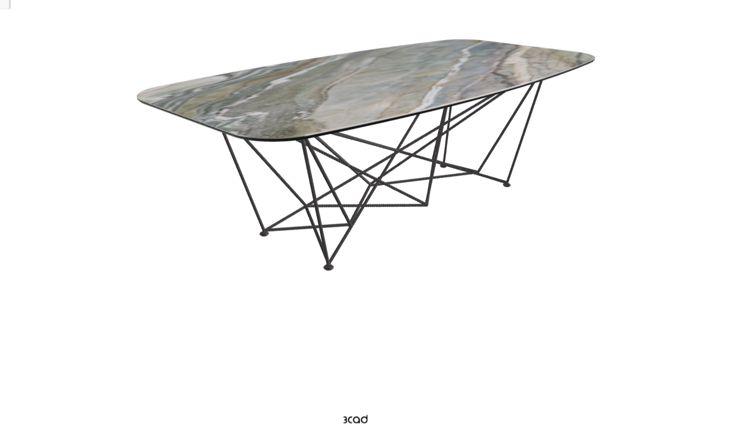 Cattelan Italia Gordon Keramik Barrel Shaped Dining Table