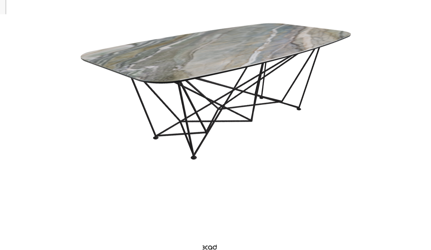 Cattelan Italia Gordon Keramik Barrel Shaped Dining Table