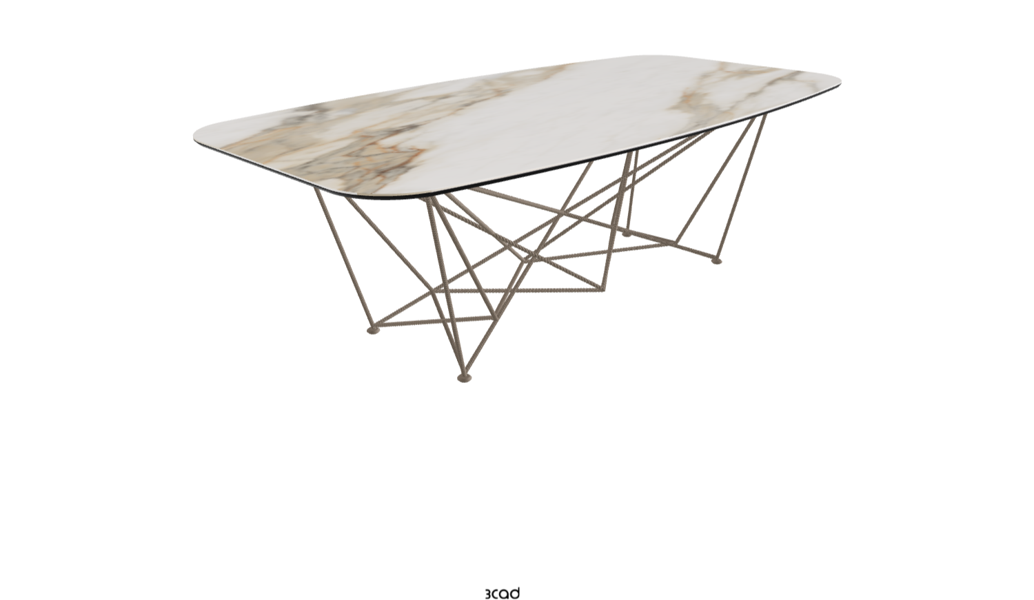 Cattelan Italia Gordon Keramik Barrel Shaped Dining Table