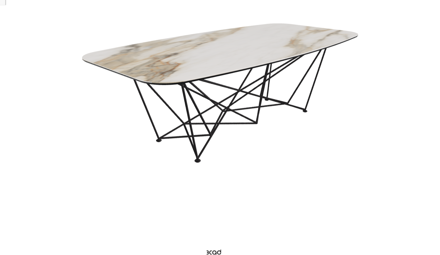 Cattelan Italia Gordon Keramik Barrel Shaped Dining Table