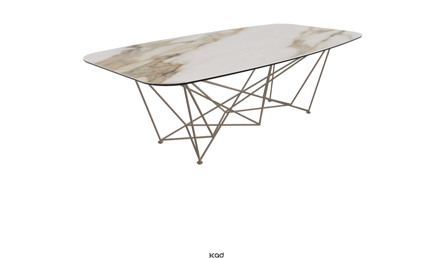 Cattelan Italia Gordon Keramik Barrel Shaped Dining Table