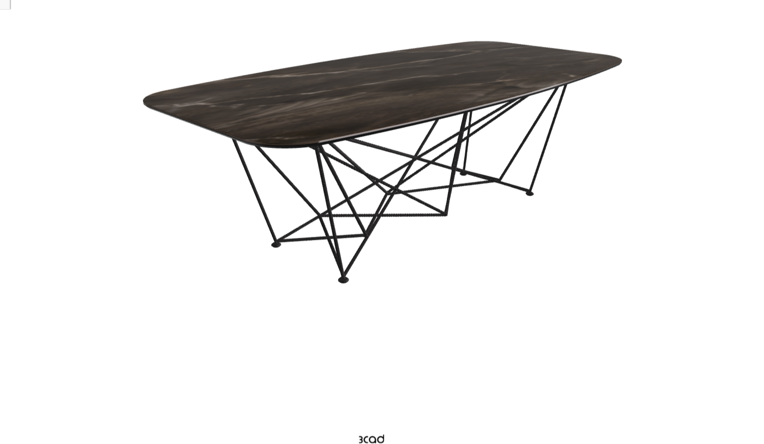 Cattelan Italia Gordon Keramik Barrel Shaped Dining Table