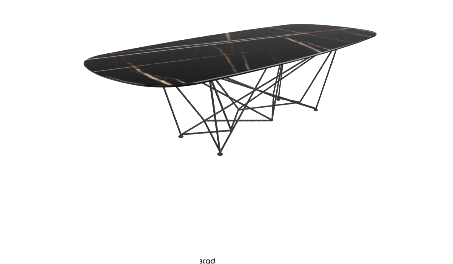 Cattelan Italia Gordon Keramik Barrel Shaped Dining Table