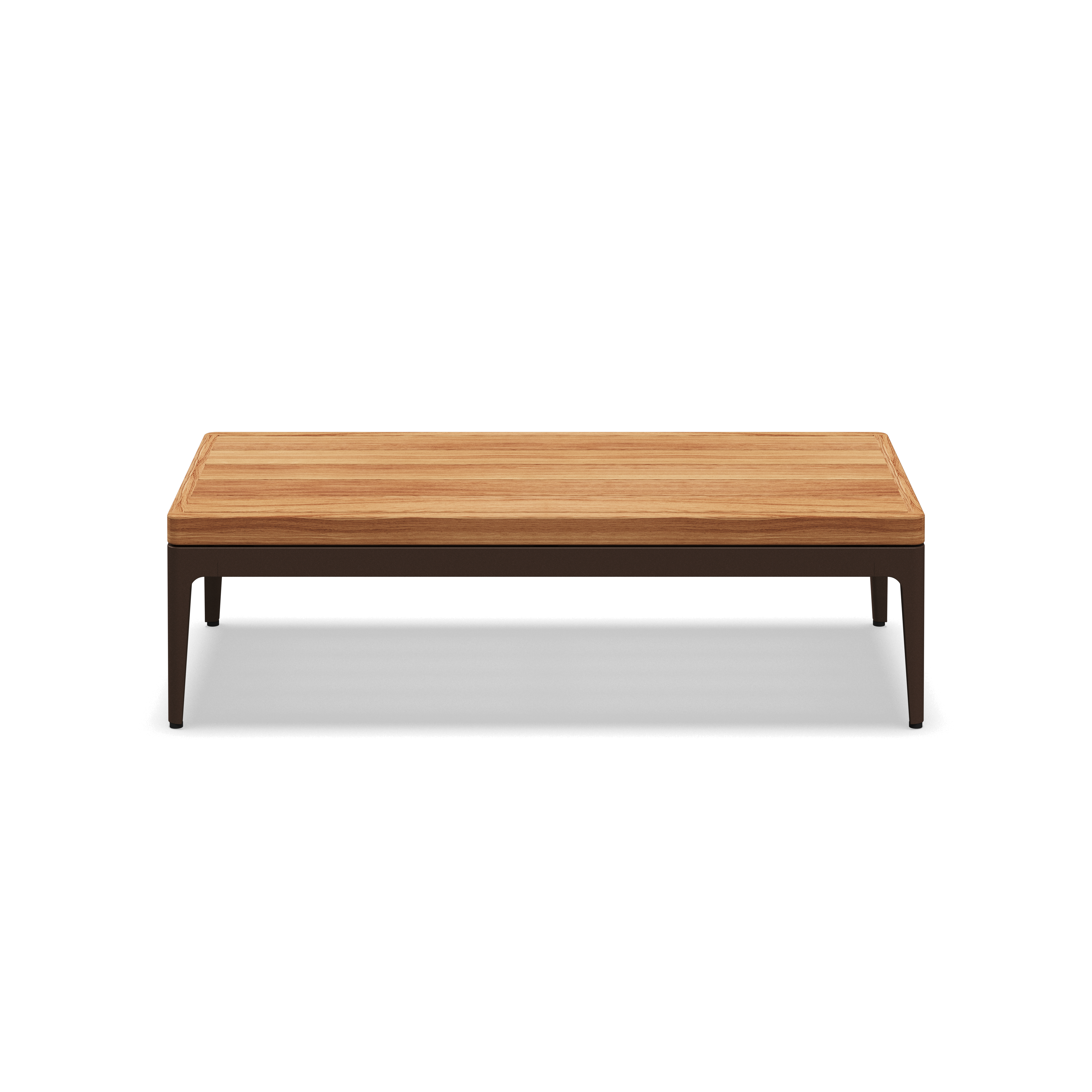 Gloster Grid Cabana Coffee Table - Teak Top