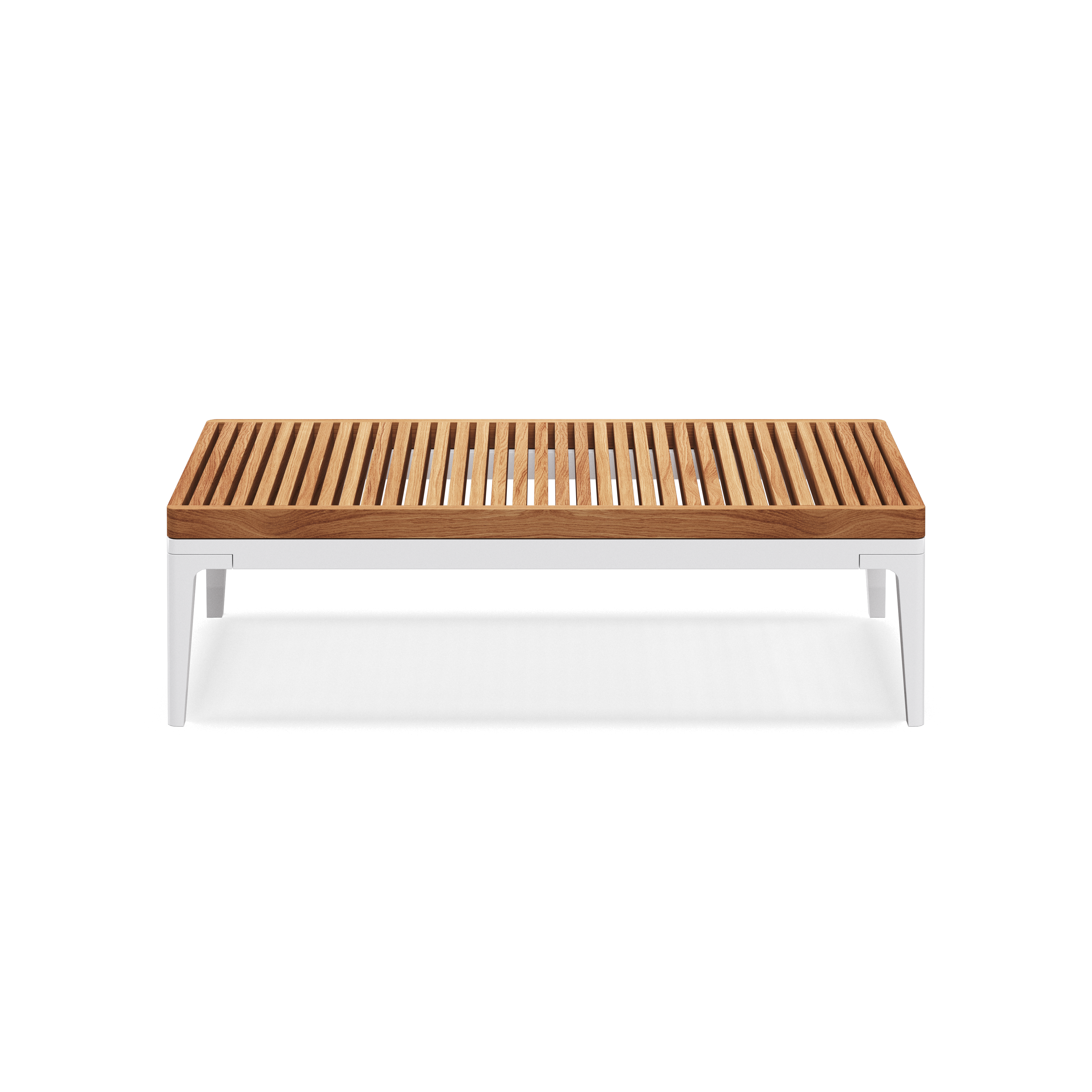 Gloster Grid Small Coffee Table - Teak Top