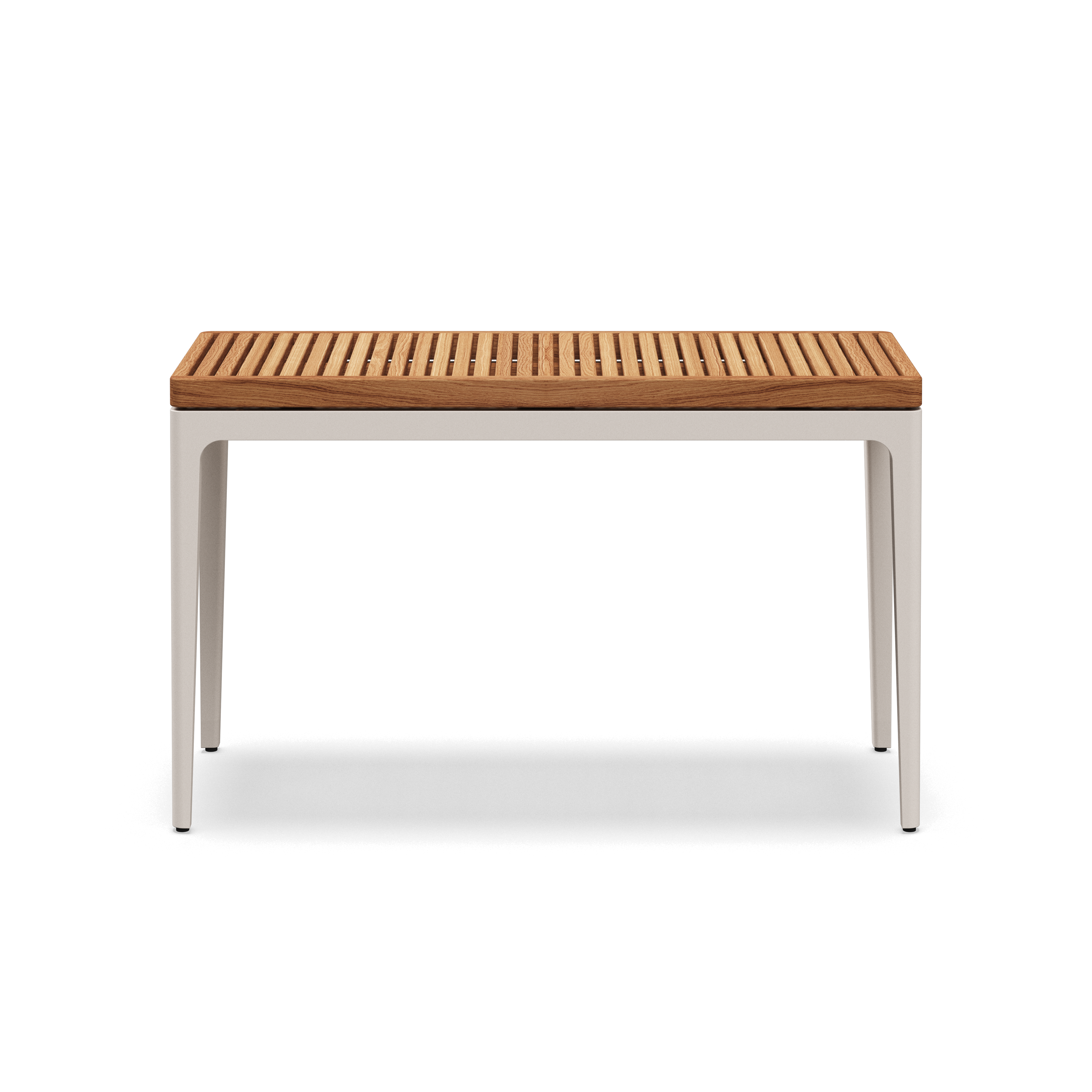 Gloster Grid Small Console Table - Teak Top