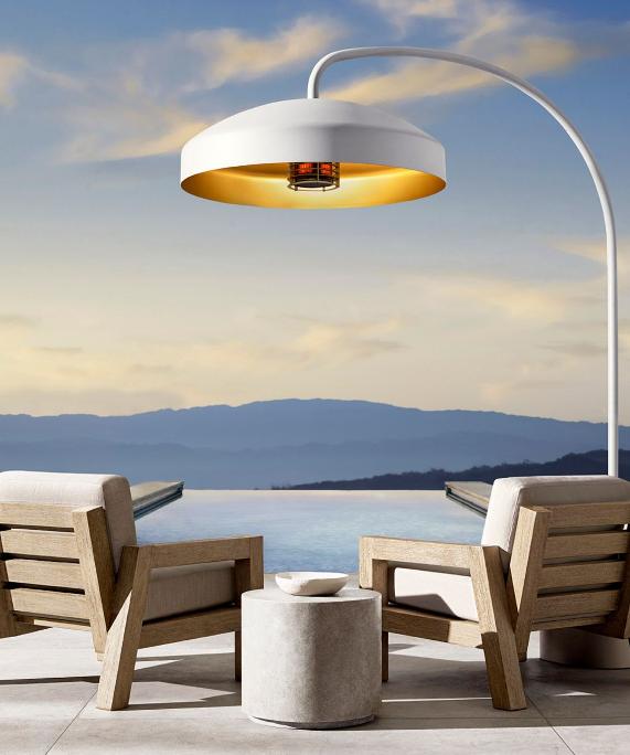 Disk Freestanding | Outdoor Heater | Finished in Dust