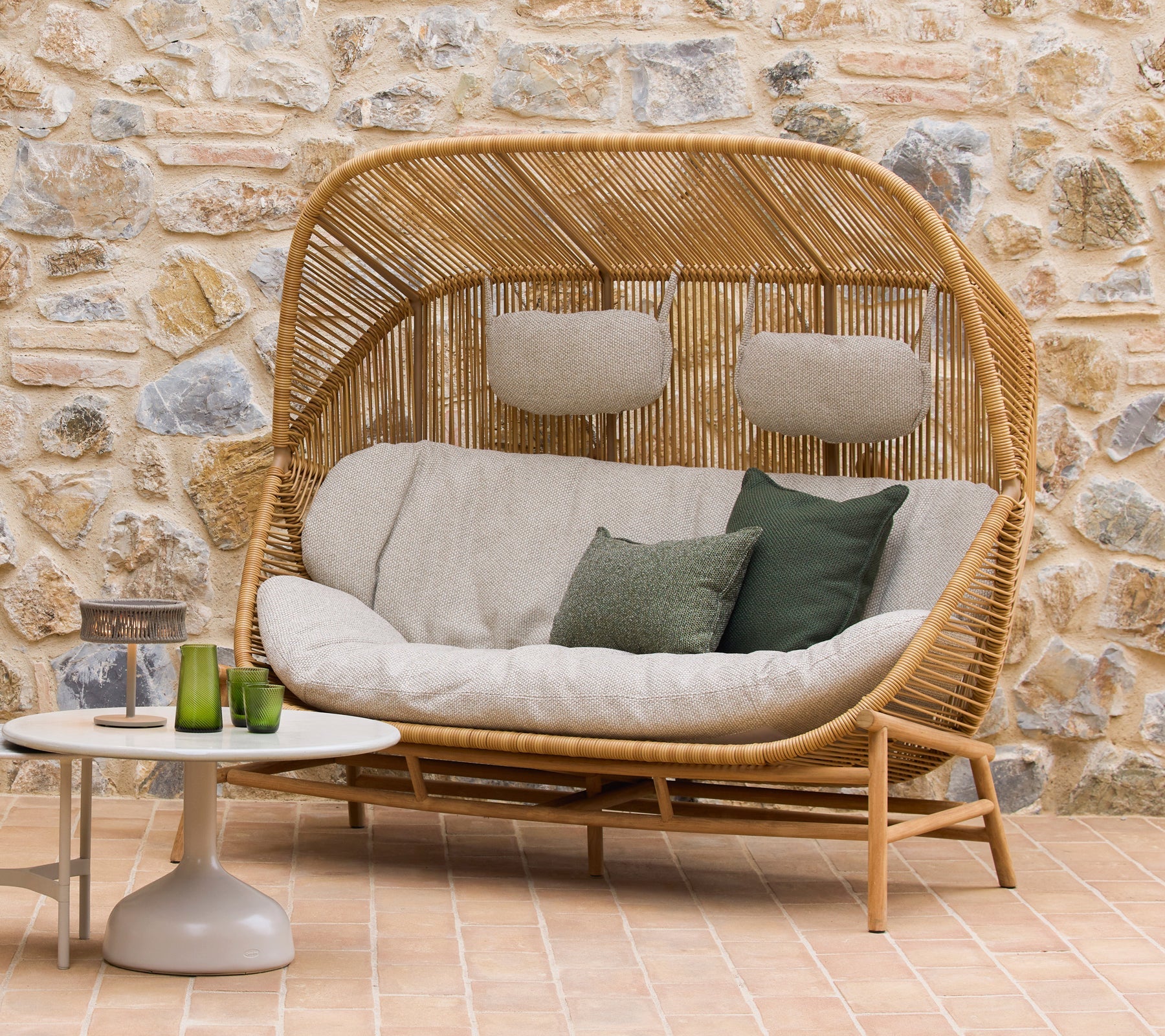 Cane-line Hive 2-Seater Sofa Base
