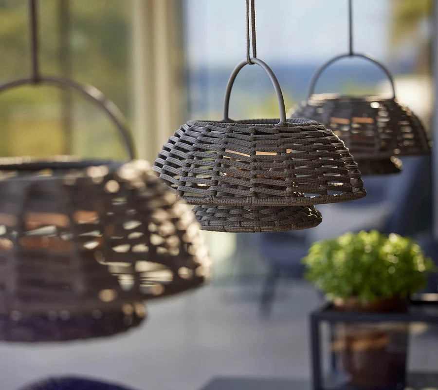 Cane-line Illusion lamp hanging with stand