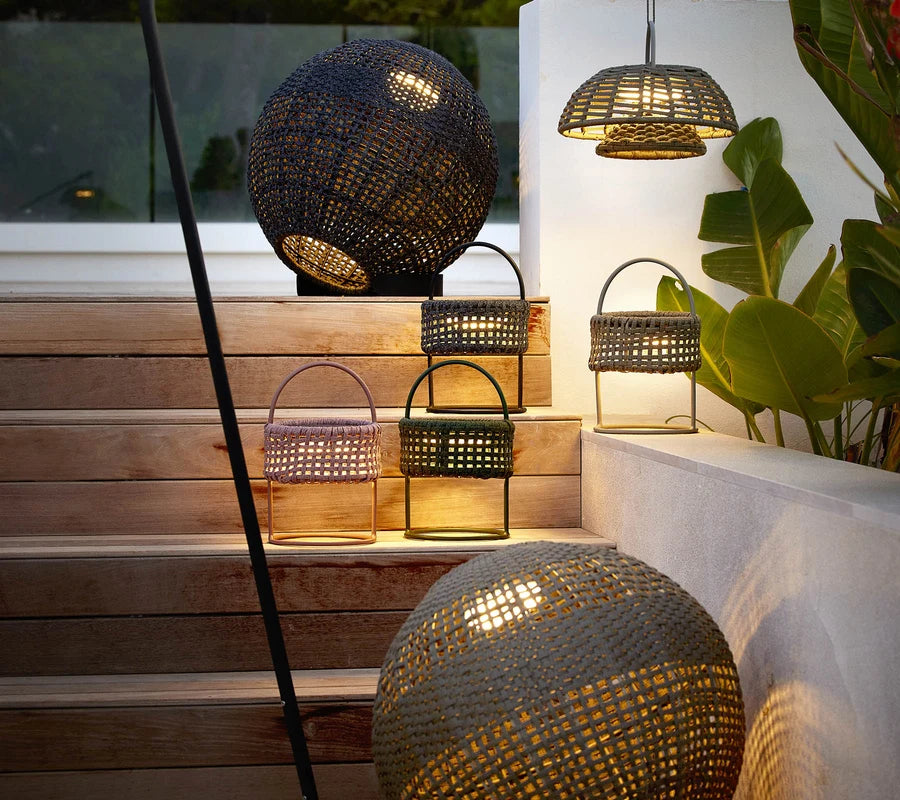 Cane-line Illusion Lamp Round