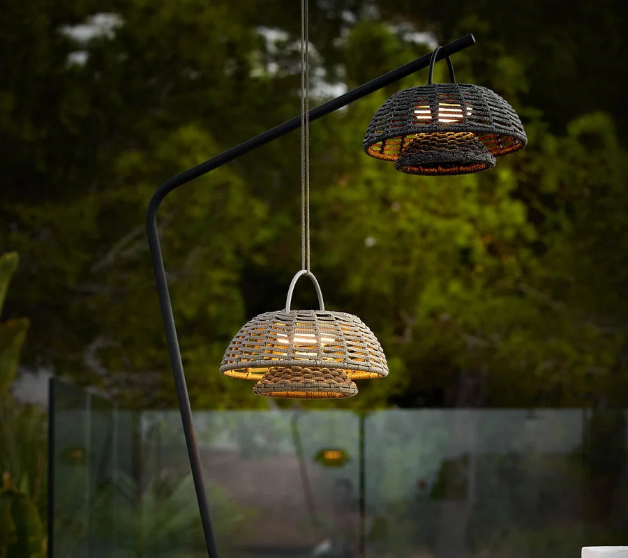 Cane-line Illusion lamp hanging with stand