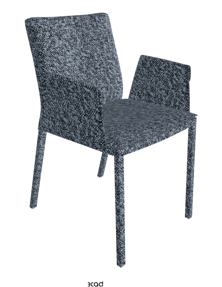 Isabel Standard Back Dining Armchair_Fabric_B245
