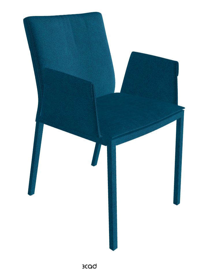 Isabel Standard Back Dining Armchair_Fabric_B928