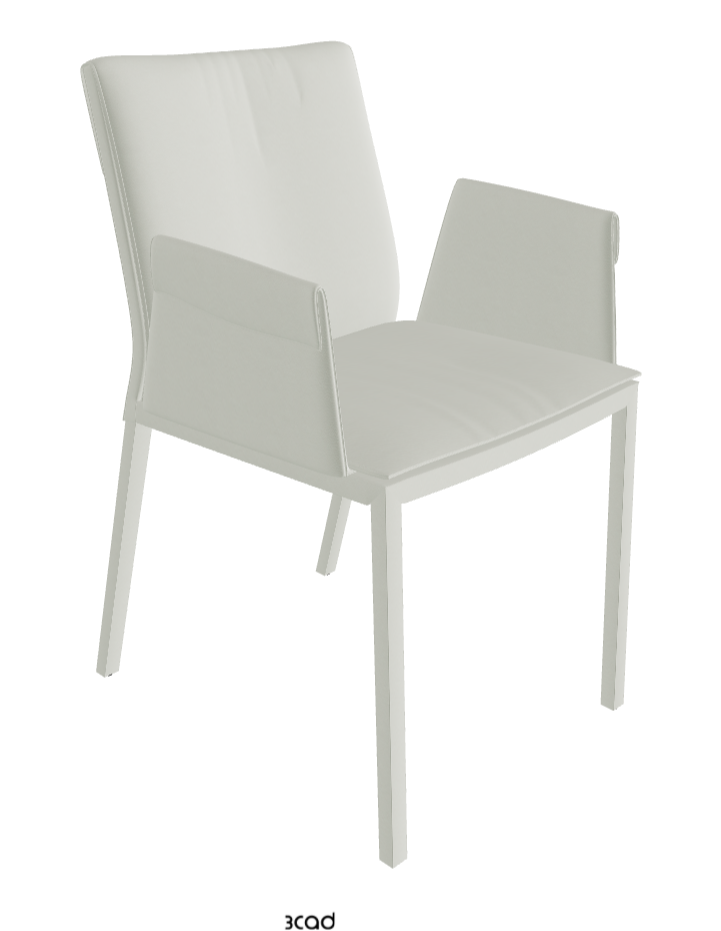 Isabel Standard Back Dining Armchair_Soft Leather_Artico