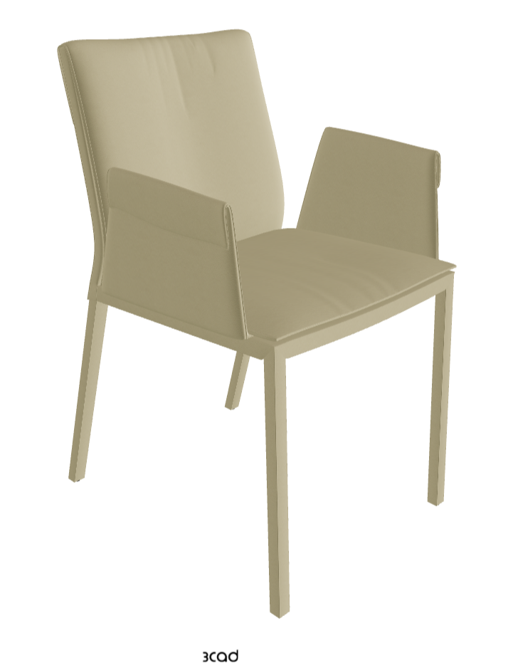 Isabel Standard Back Dining Armchair_Synthetic Leather_Canapa