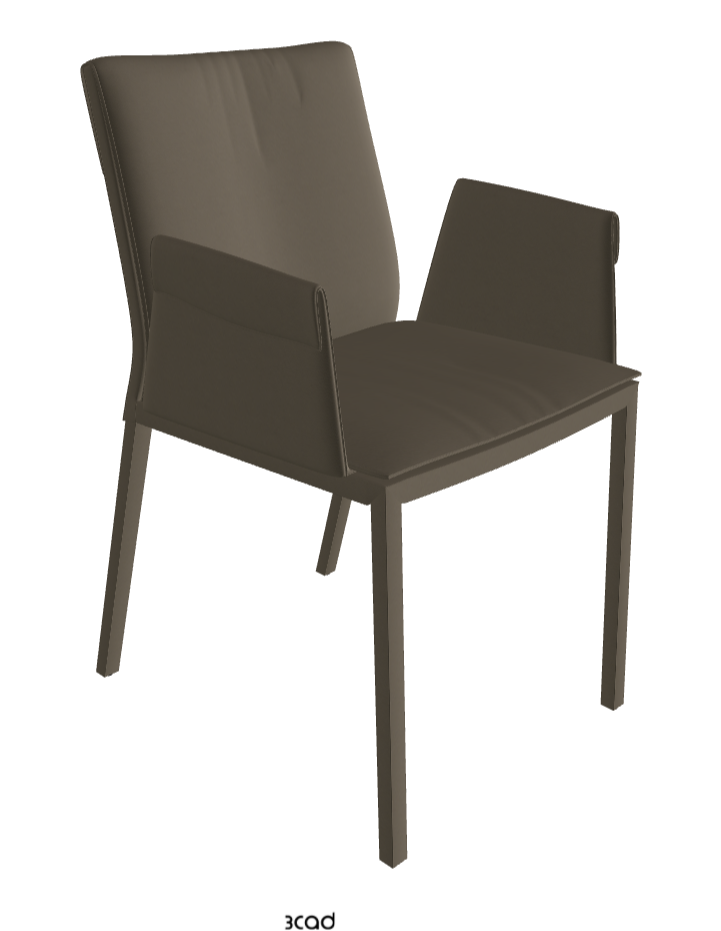 Isabel Standard Back Dining Armchair_Synthetic Leather_Fango