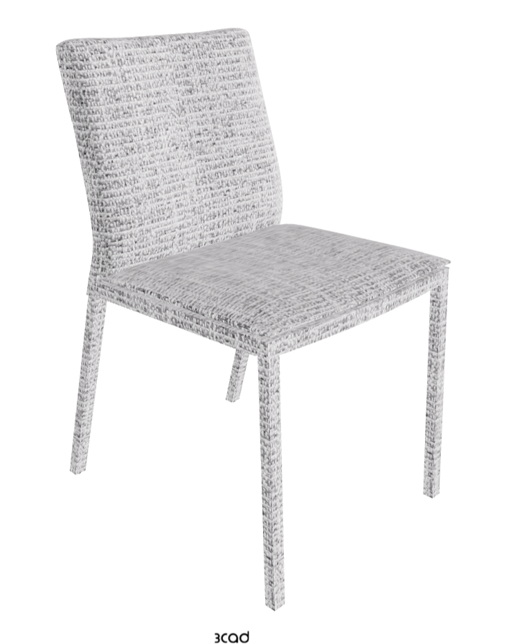 Isabel Standard Back Dining Chair_Fabric_B811