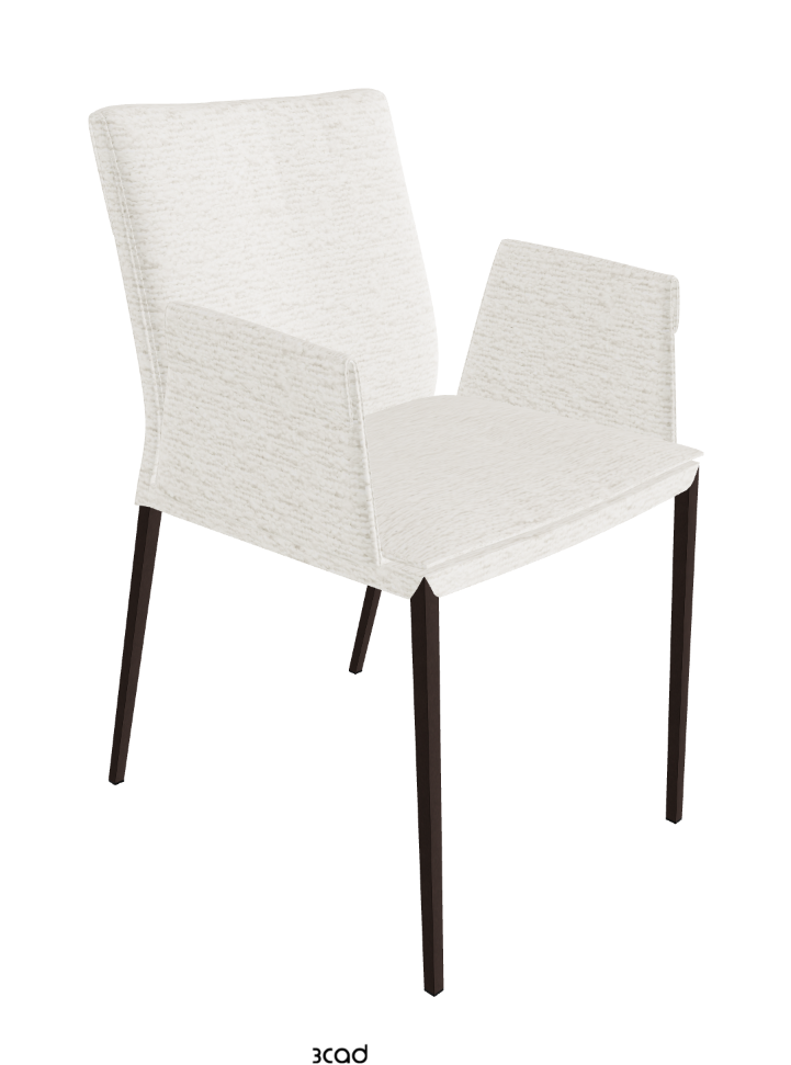 Isabel ML Dining Armchair_Bronze Embossed_Fabric_B240