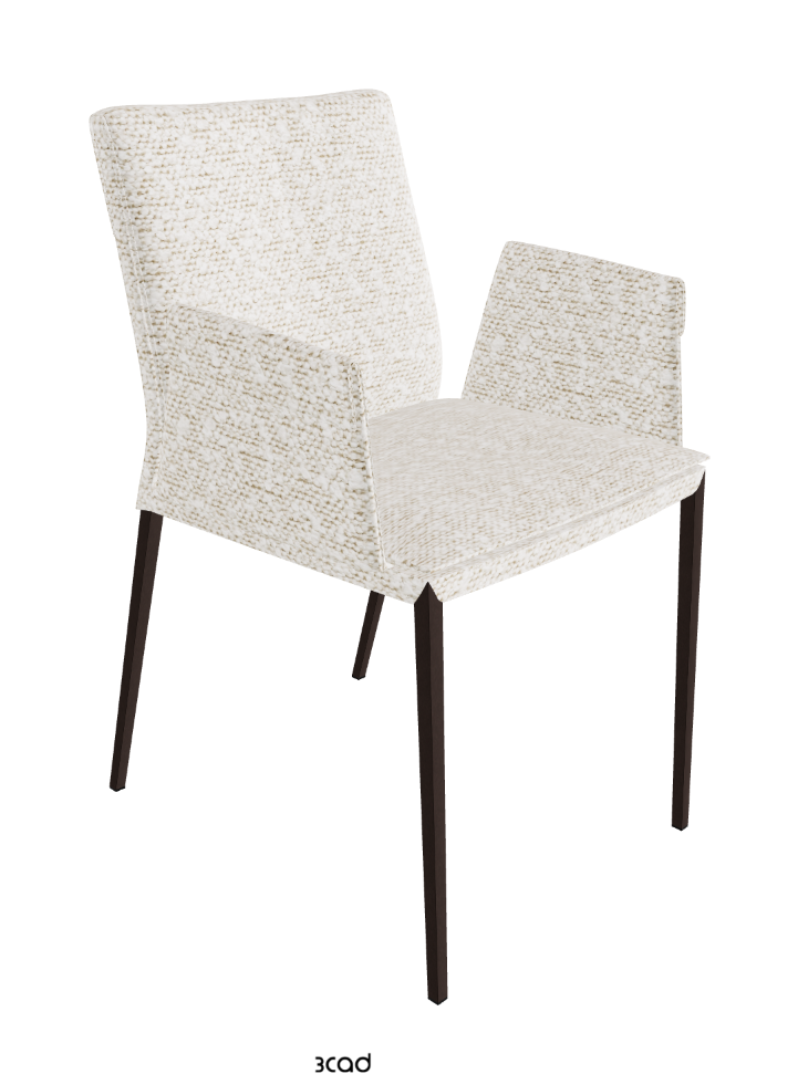 Isabel ML Dining Armchair_Bronze Embossed_Fabric_B241