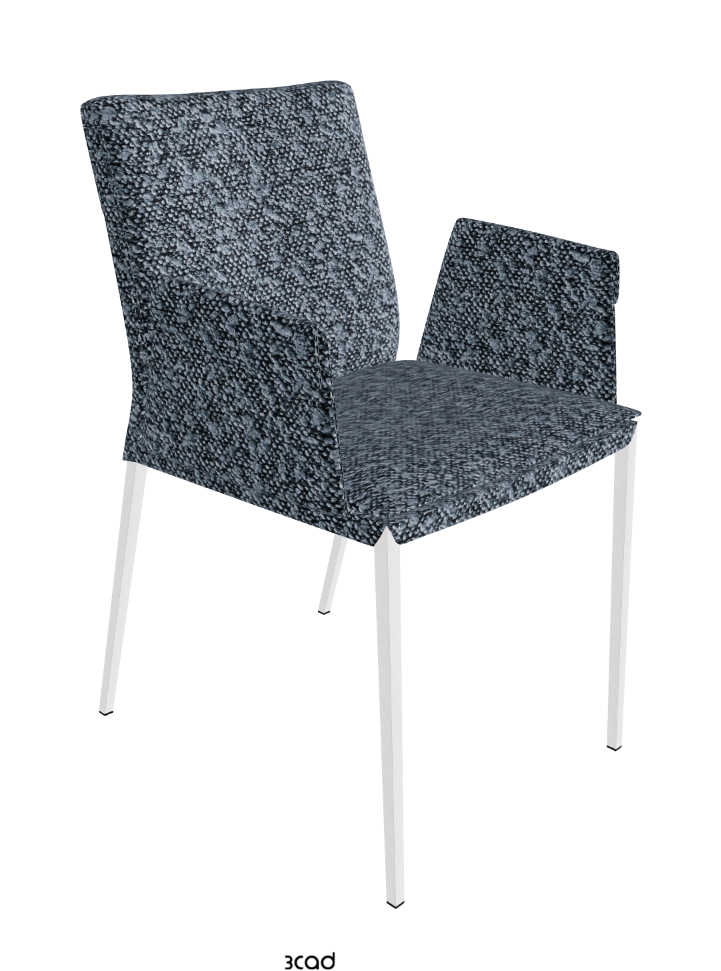 Isabel ML Dining Armchair_Pearl Embossed_Fabric_B245