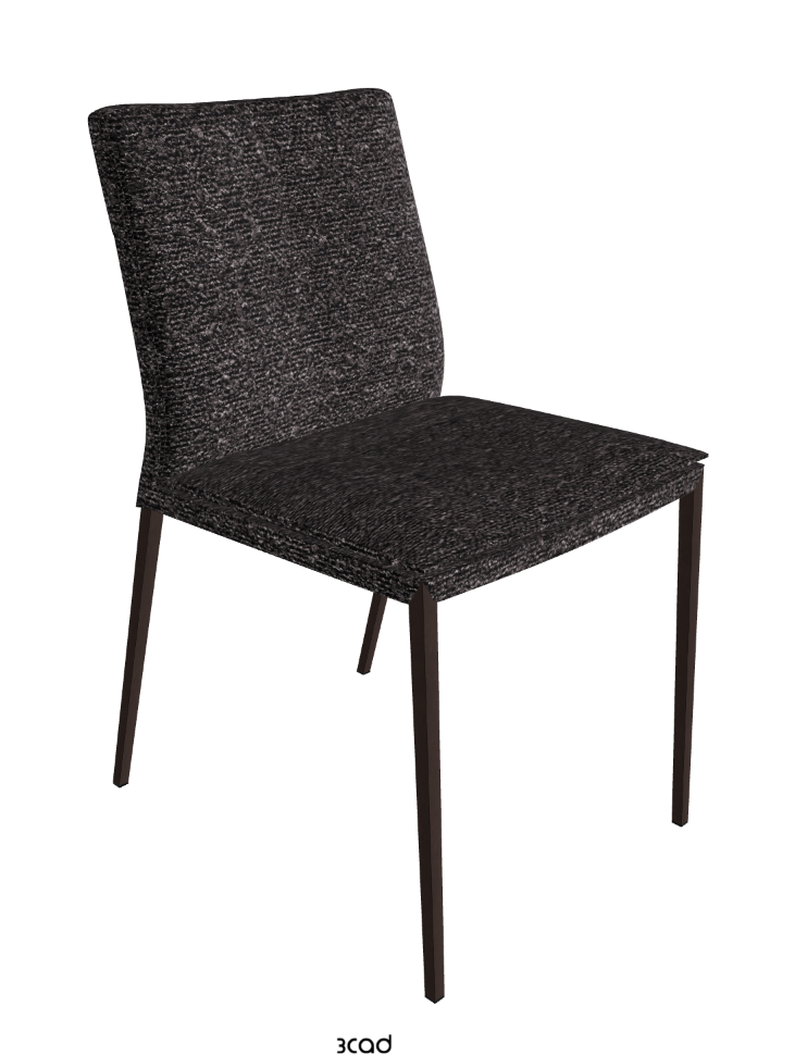 Isabel ML Dining Chair_Bronze Embossed_Fabric_B246
