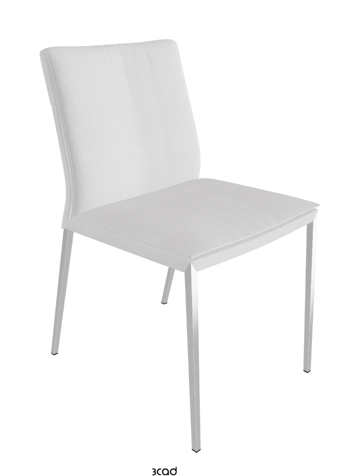 Isabel ML Dining Chair_Black Chrome_Fabric-_B921