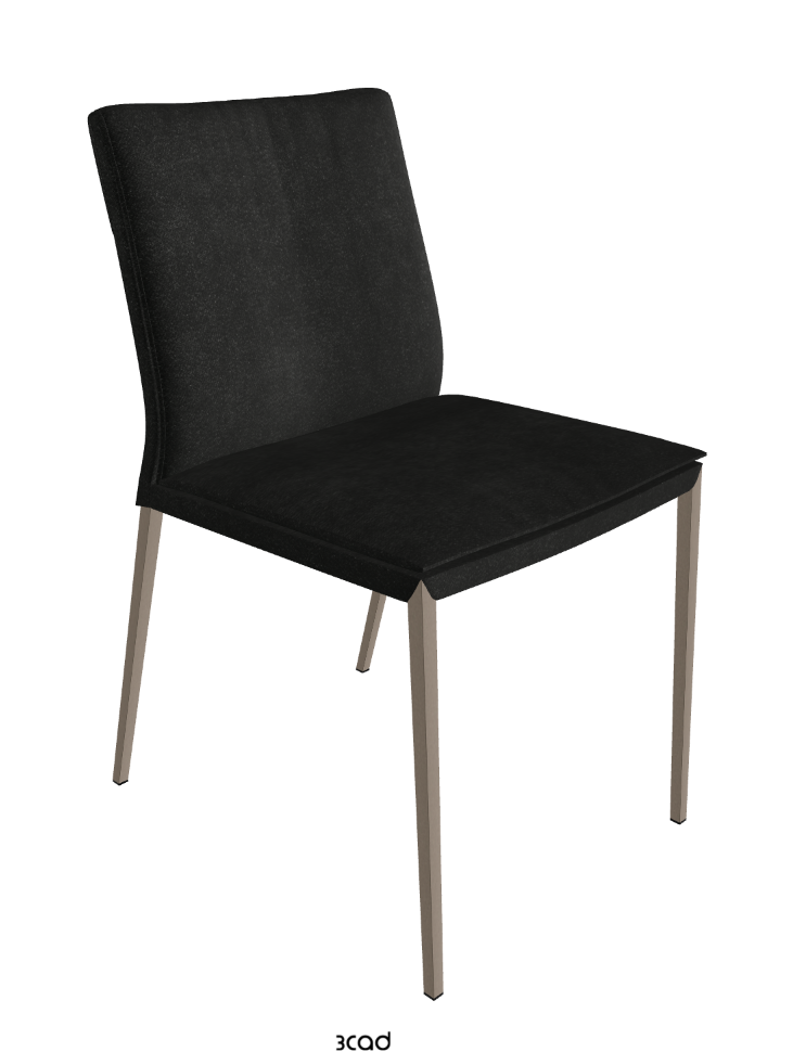 Isabel ML Dining Chair_Titanium Embossed_Fabric_B932