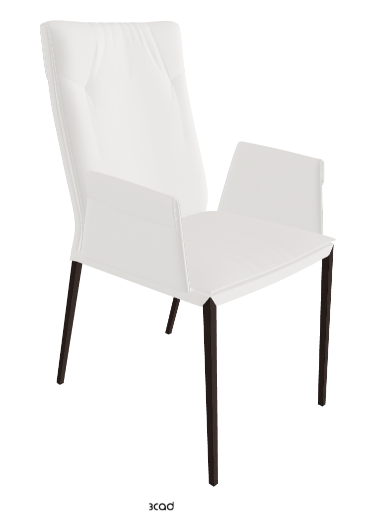 Cattelan Italia Isabel ML High-Back Dining Armchair – Soft Leather