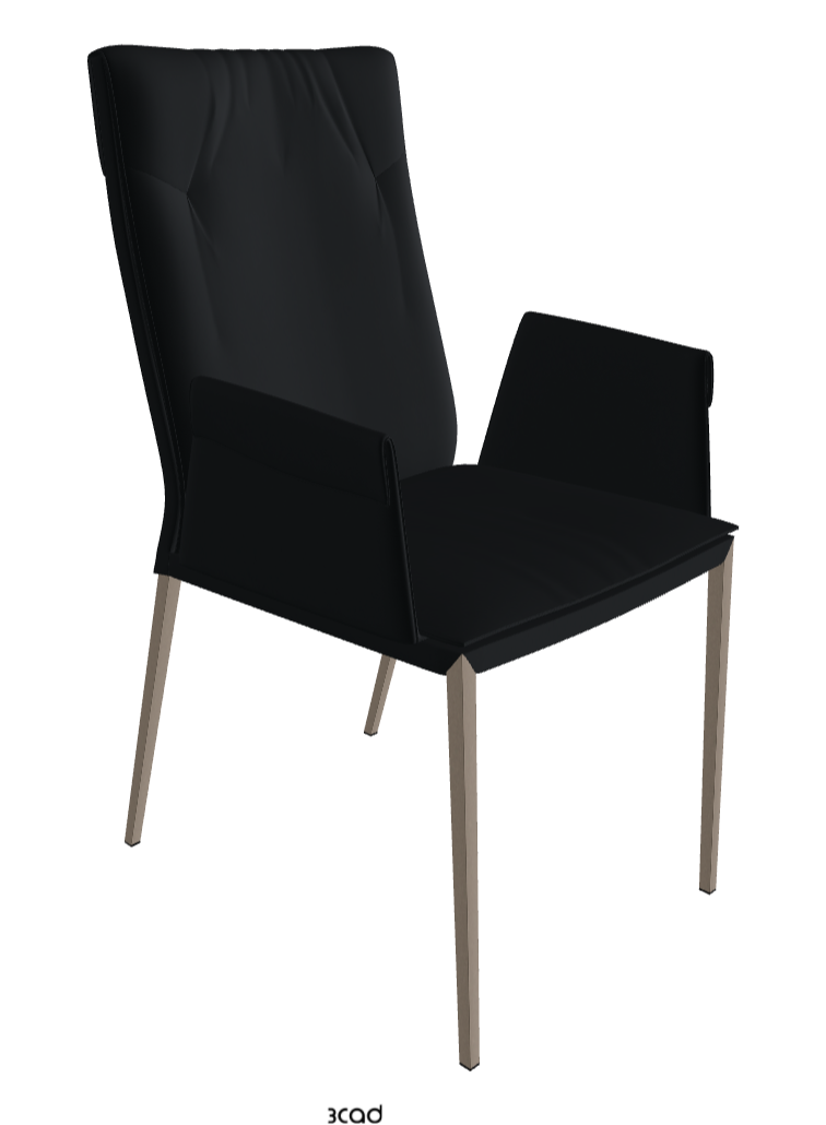 Cattelan Italia Isabel ML High-Back Dining Armchair – Soft Leather