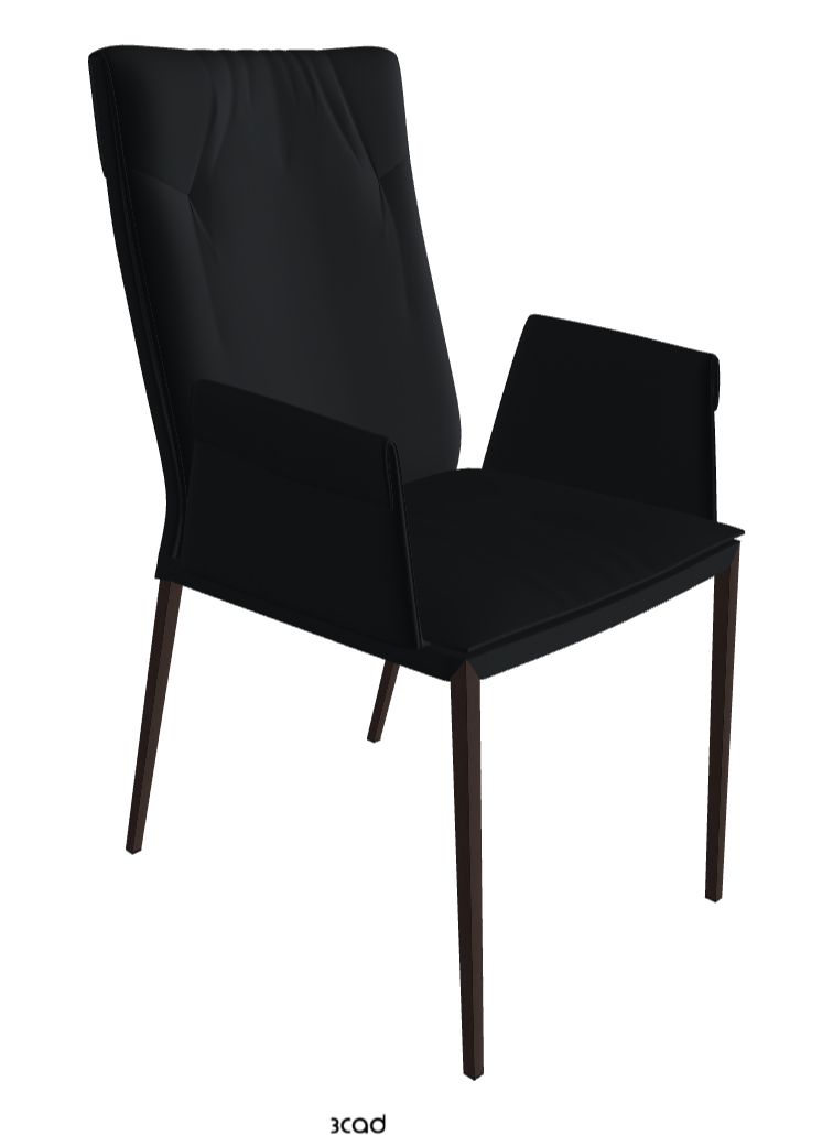 Cattelan Italia Isabel ML High-Back Dining Armchair – Soft Leather