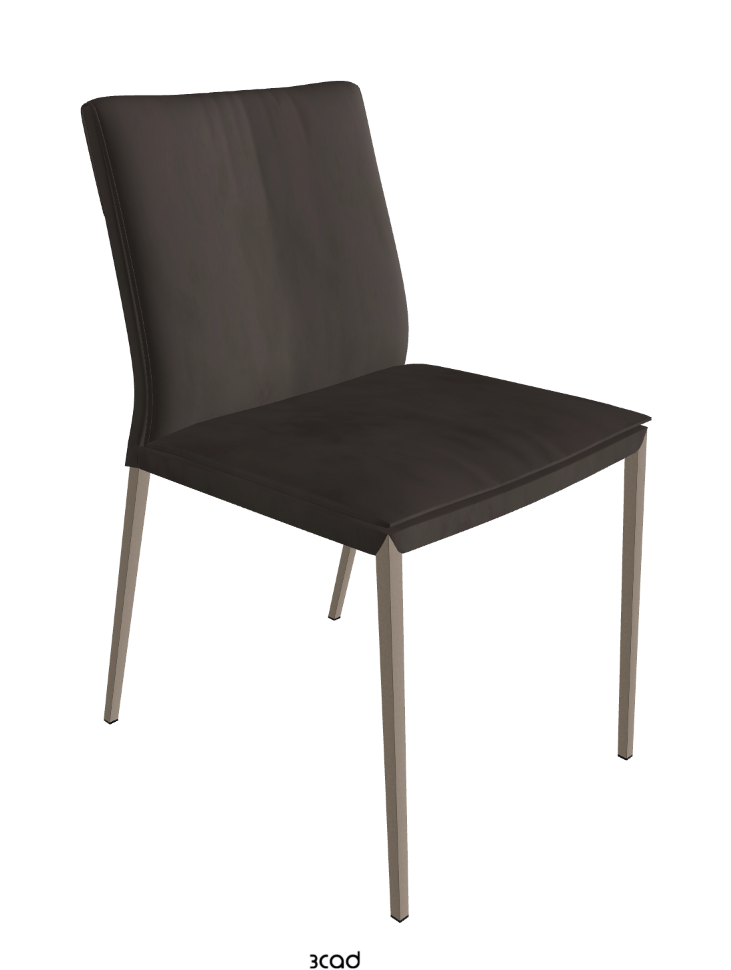 Isabel ML Dining Chair_Titanium Embossed_Micro Nubuk_Lead