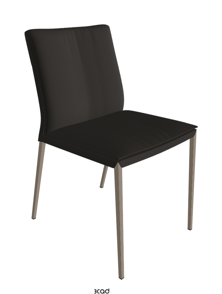 Isabel ML Dining Chair_Titanium Embossed_Synthetic Leather_Ardesia