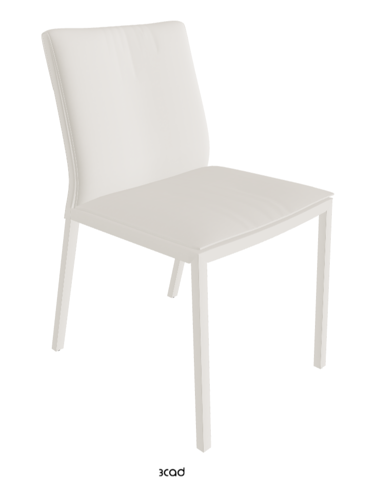 Isabel Standard Back Dining Chair_Glove Soft Leather_Dover