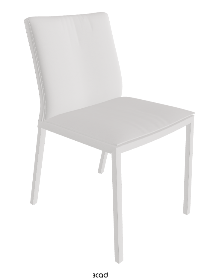 Isabel Standard Back Dining Chair_Soft Leather_Canova