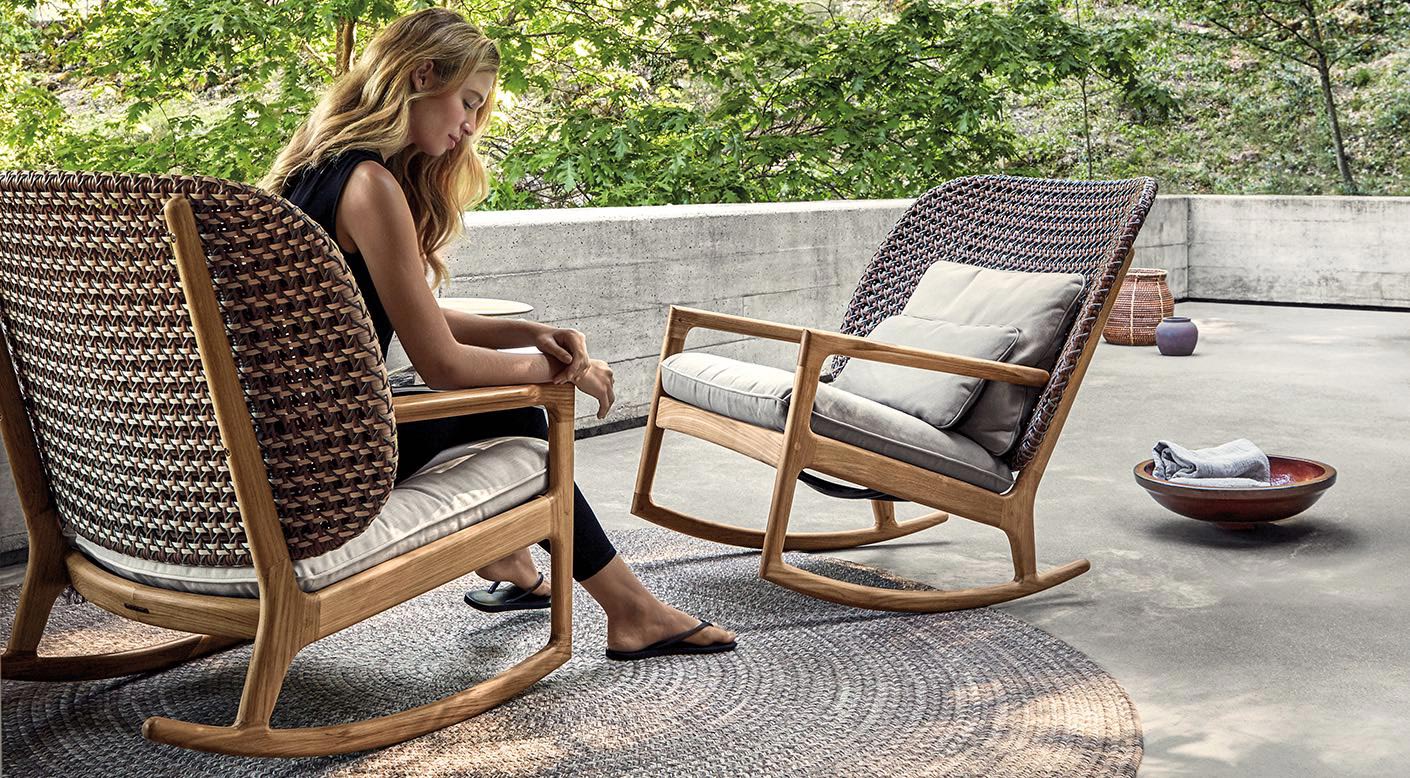 Gloster Kay Low Back Lounge Chair