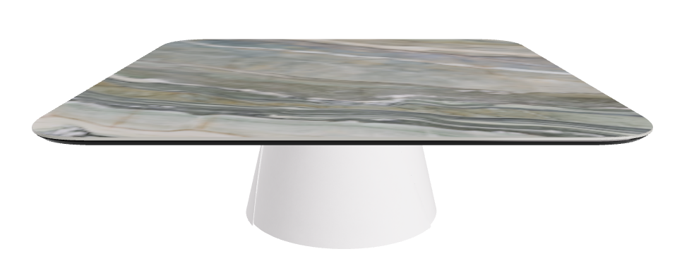 Cattelan Italia ALBERT Keramik S Coffee Table ◻118x118x38h