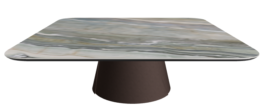 Cattelan Italia ALBERT Keramik S Coffee Table ◻118x118x38h