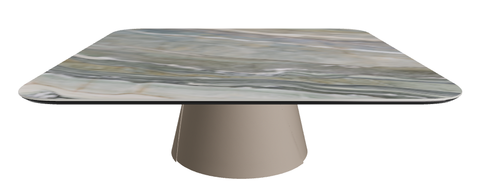Cattelan Italia ALBERT Keramik S Coffee Table ◻118x118x38h