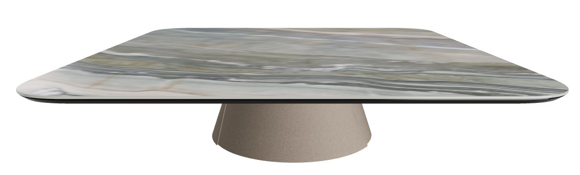 Cattelan Italia ALBERT Keramik S Coffee Table ◻118x118x28h
