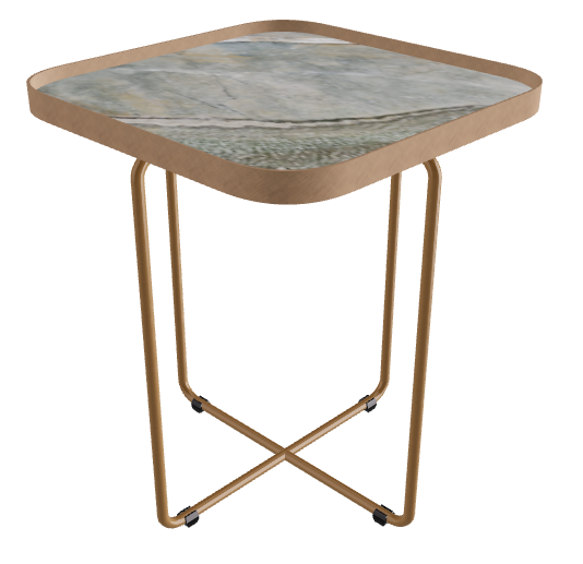 Cattelan Italia Benny Keramik Coffee Table ◻36x36x43h